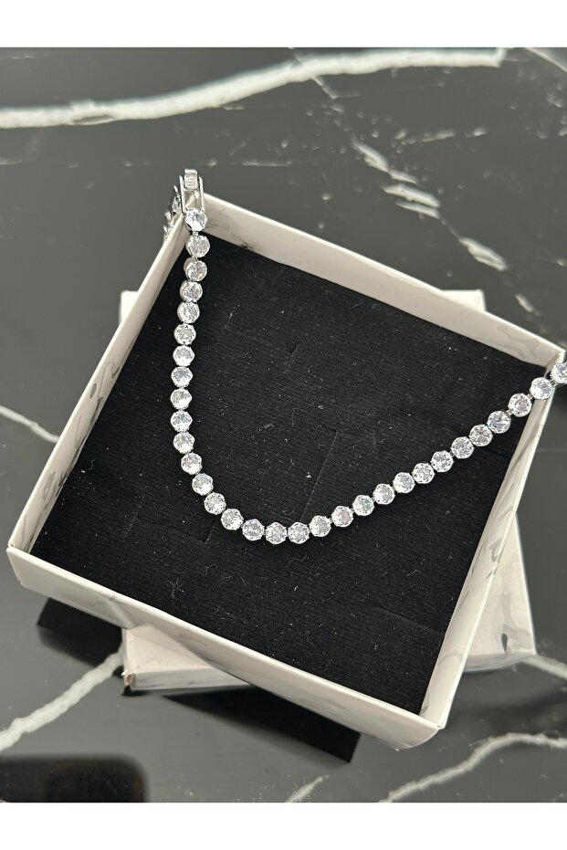 Silver Color Steel Waterway Bracelet
