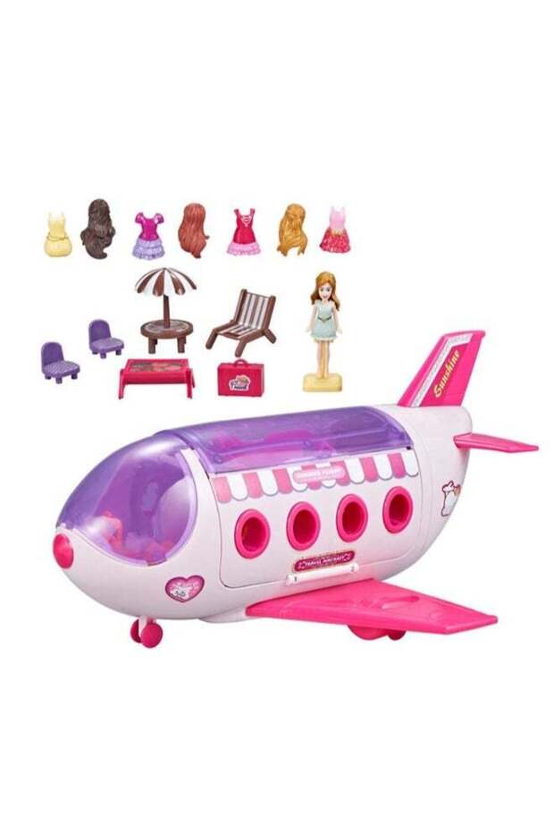 Fashion Travel Plane Playset – My First Travel Adventure Toy