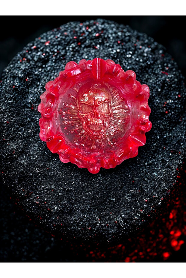 منفضة سجائر على شكل جمجمة - 2