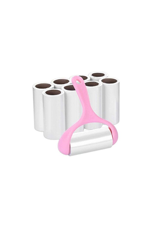 Pet Hair Remover Lint Roller with 9 Replacement Papers