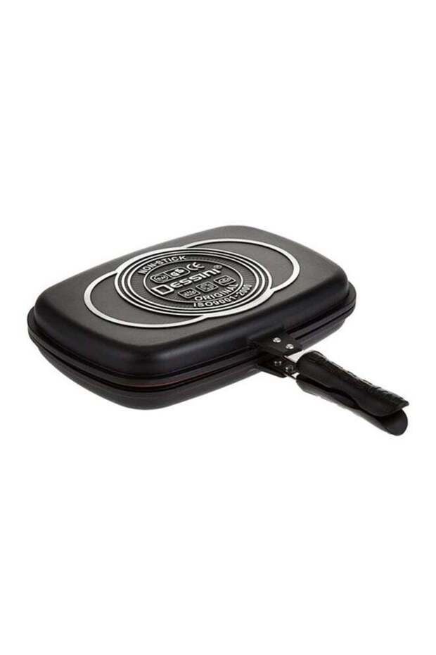 Double Sided Grill Pan Black 36cm