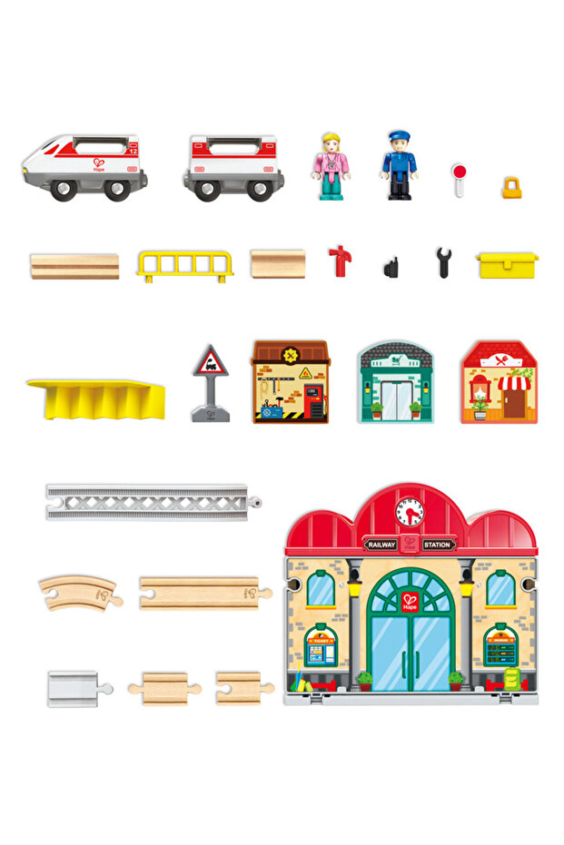 مجموعة محطة قطار محمولة - 7