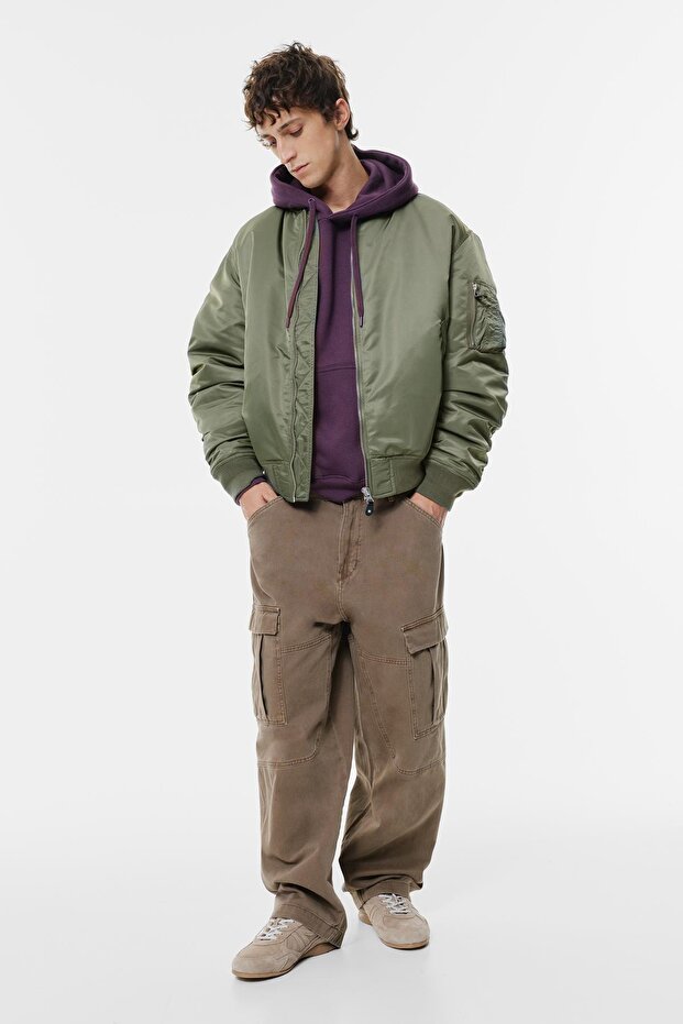 STWD Oversize Bomber Jacket - 4