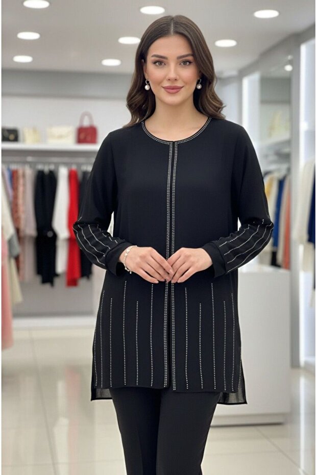 şifon bluz 2580 - 1
