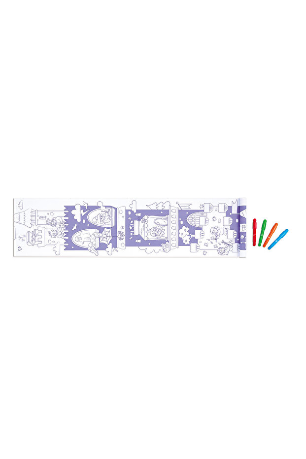 Castle Doodle Paper Roll for Kids 3Y+