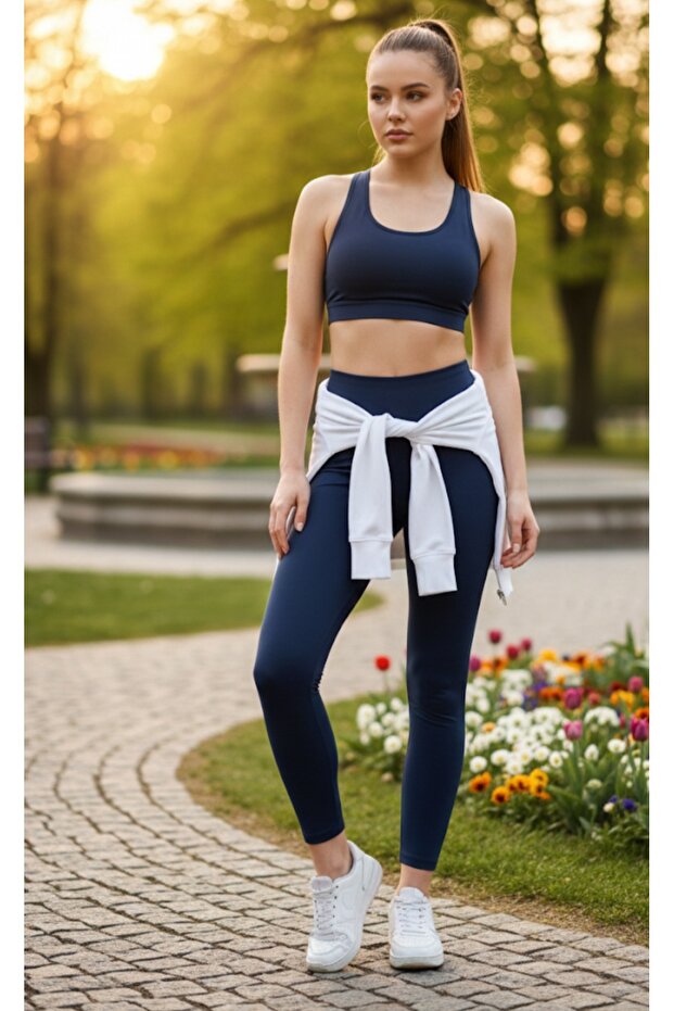 Scuba Fabric Fleece-Lined Tights