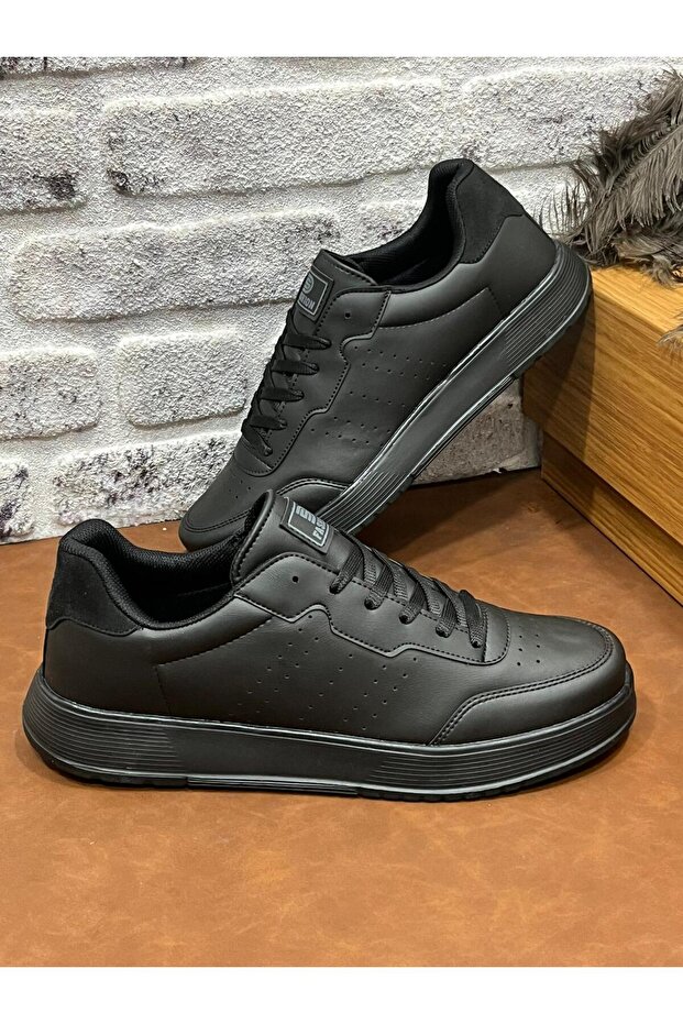 Orthopedic Large Size Comfortable Lightweight Soft Dark Step Men's Sports Shoes