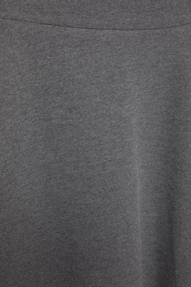 تنورة ميدي ناعمة الملمس - 7