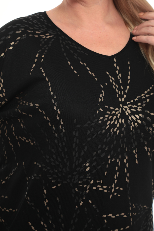 مقاس كبير. طباعة جلد الفهد - 4