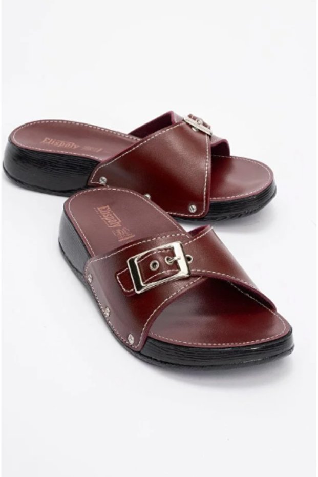 Daily Orthopedic Sole Soft Comfortable Daily Buckle Slippers Home Slippers