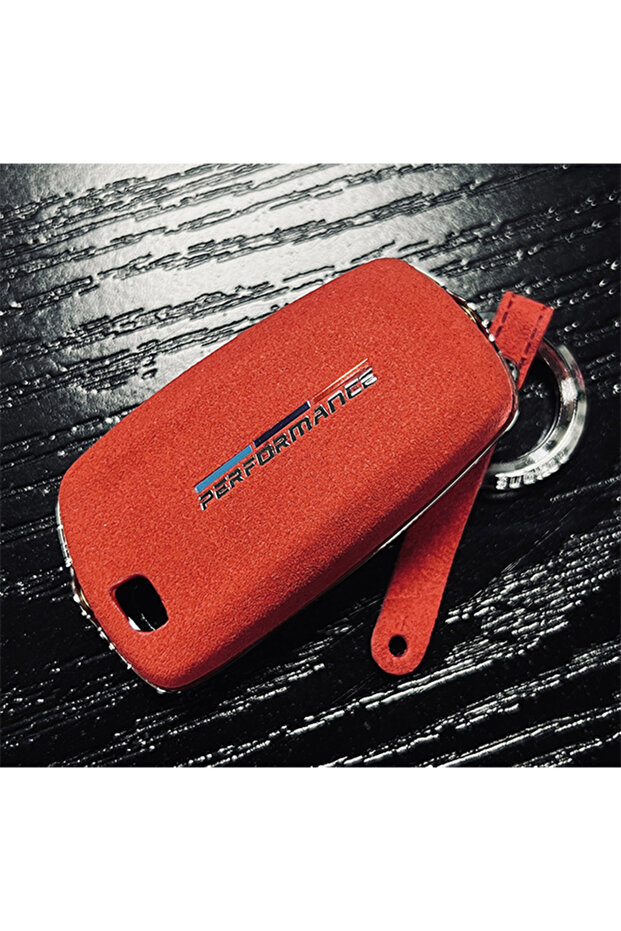 RED Remote Control Key Fob Case BMW E90, E60, E70, E87, E30, E34, E36, E38, E39, E46 - 2
