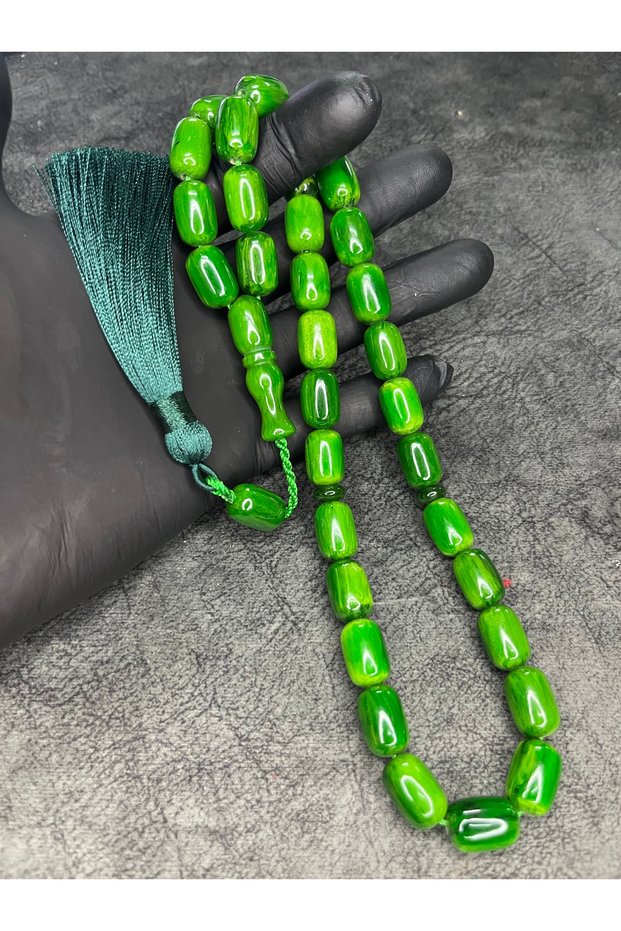 Large Size Rope Tasseled High End Tightening Amber Prayer Beads