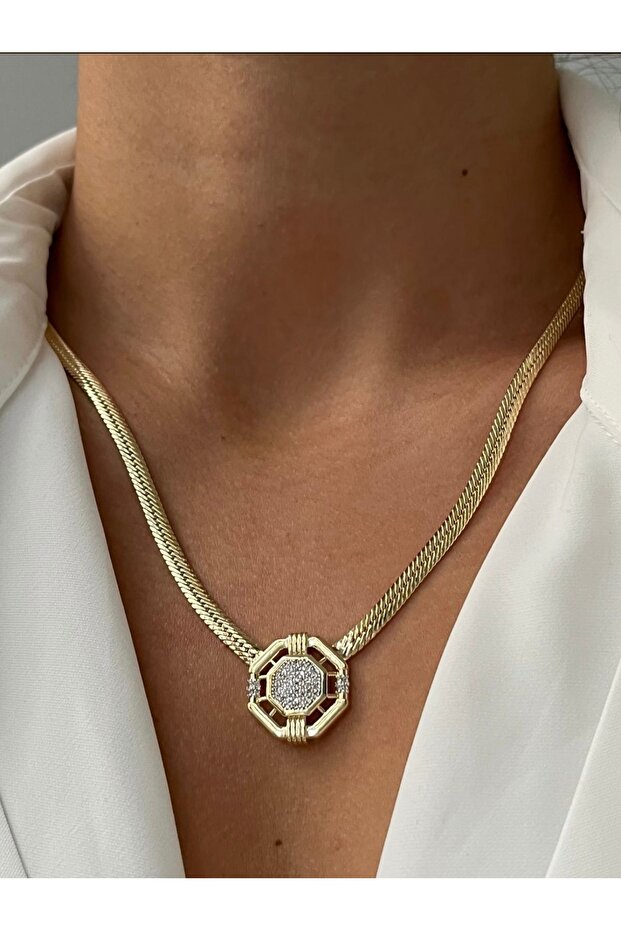 Çelik İthal Zen kolye - 1