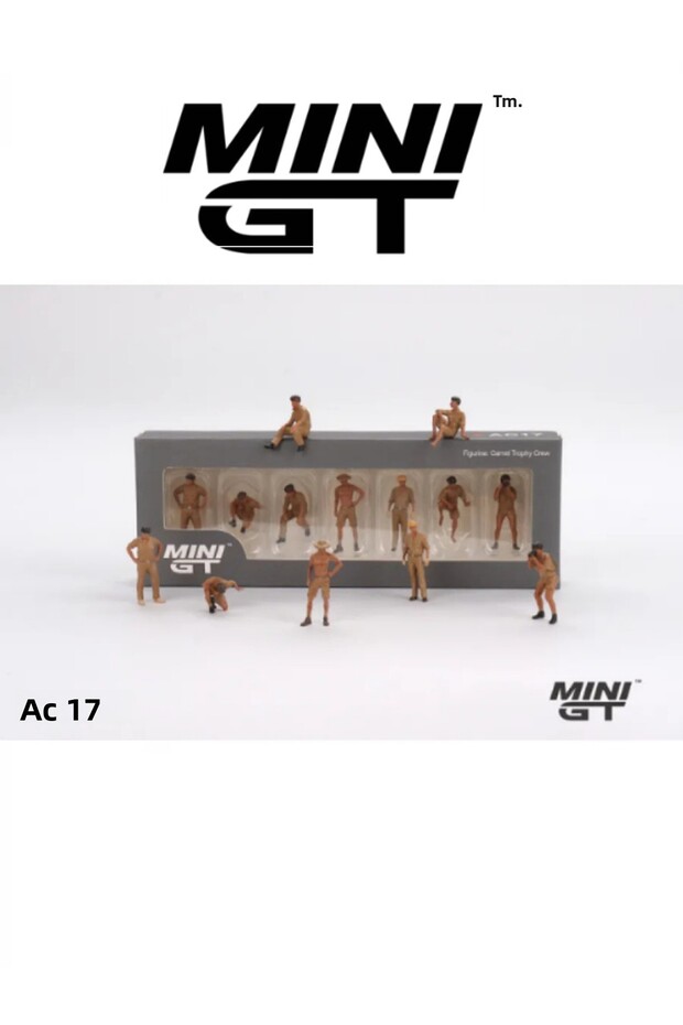 Mini Gt Figurine Camel Tropy Crew Ac17- Diecast Metal Figure