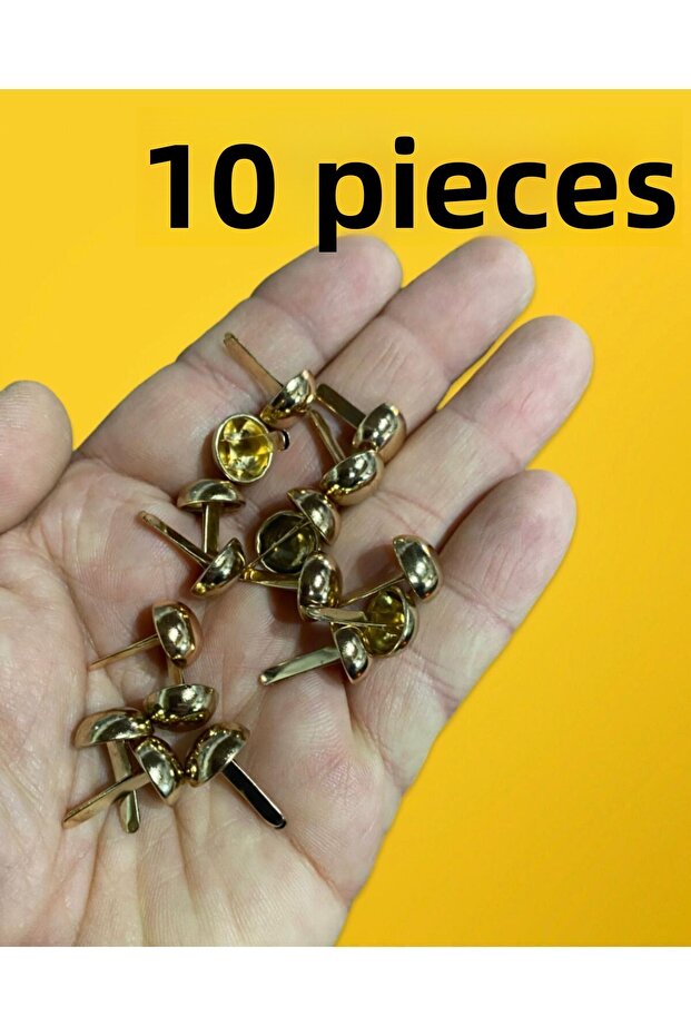 15 ملم (10 قطع) نحاس خفيف