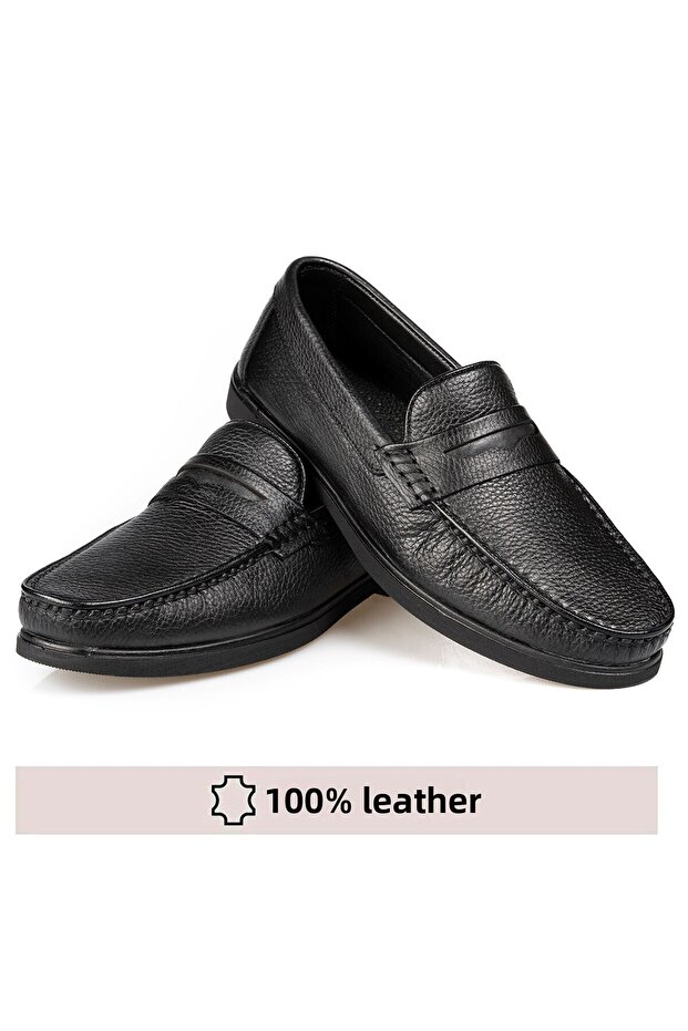 Genuine Leather, Fully Anatomical, Poli Based, Inner Outer Leather Men's Shoes