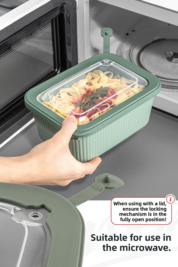 3'lü Vip مستطيل ميكروراديو وديفريز مناسب 1 مجموعة 1750، 1050، 600 مل - 7