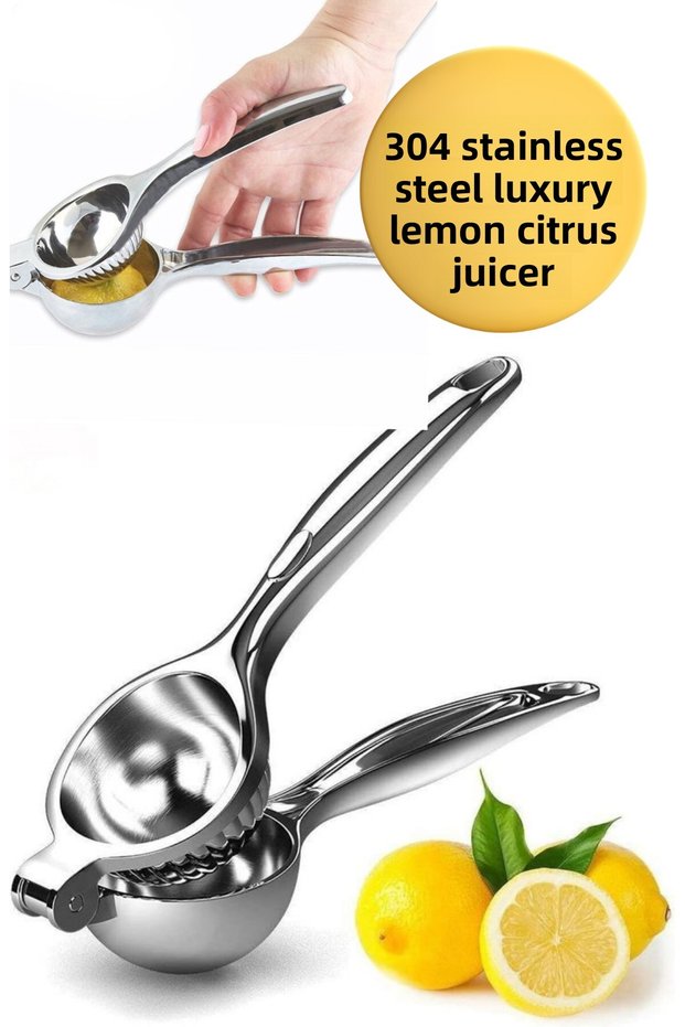 Prolüx Stainless Steel 304 Heavy Steel Lemon Citrus Orange Juicer