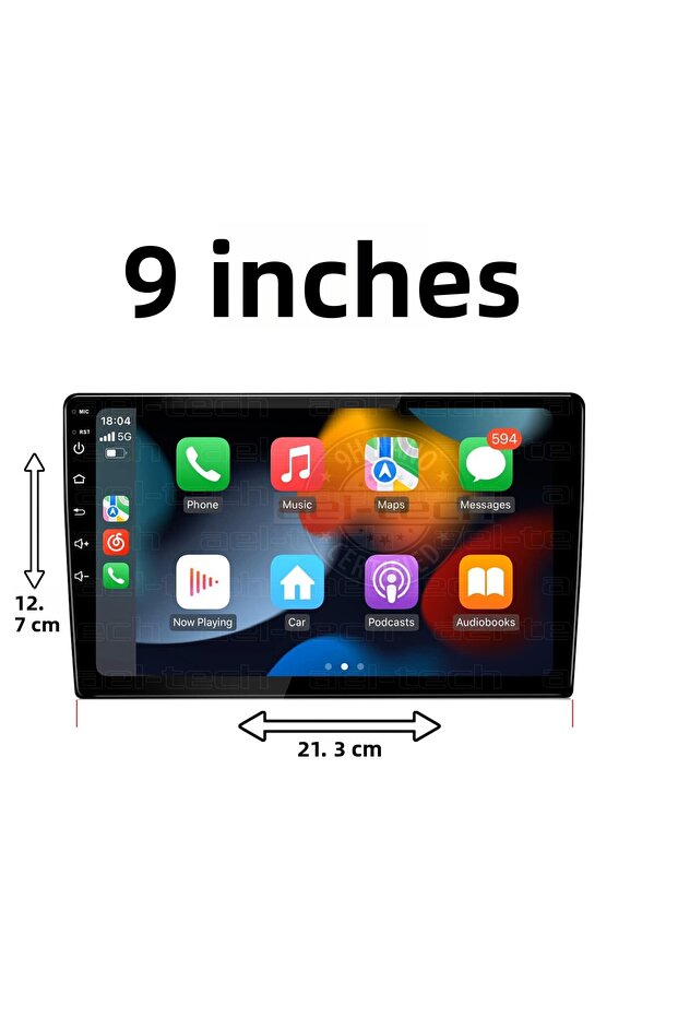 واقي شاشة نانو متوافق مع الوسائط المتعددة مقاس 9 بوصات - 2