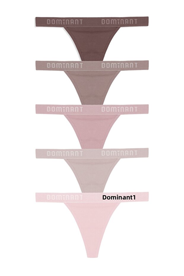 Cotton Thong 5 Pack - 1