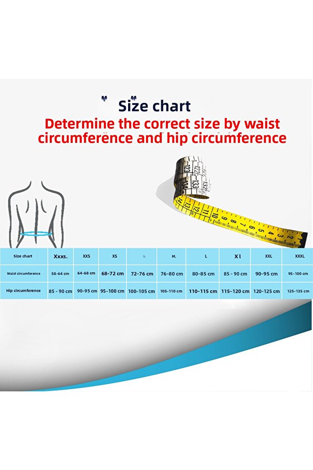 كارين - مشد ضغط ما بعد الجراحة للورك والوركين، الرمز 1831 - 5