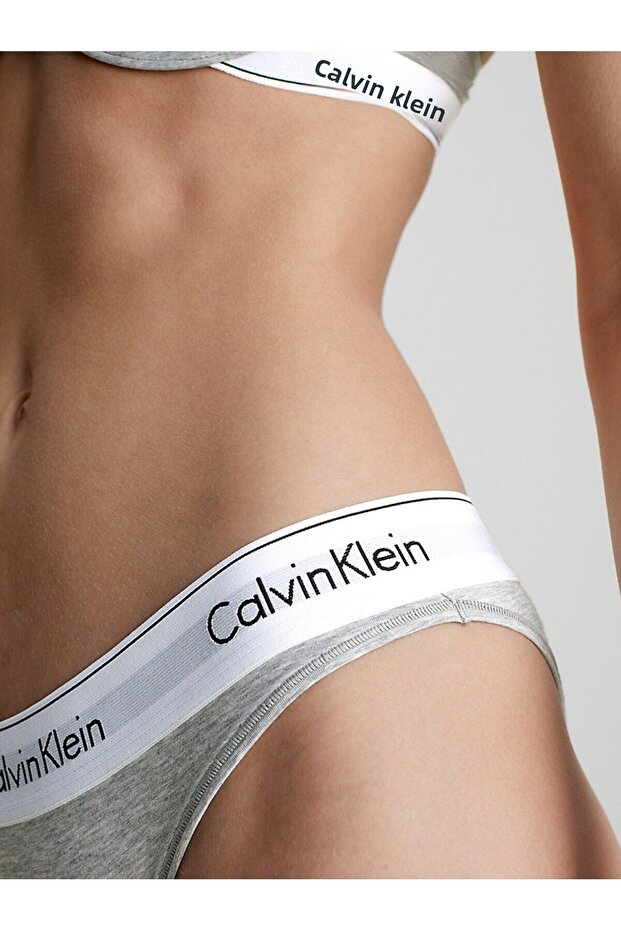 Kobieta Szary bikini - 5