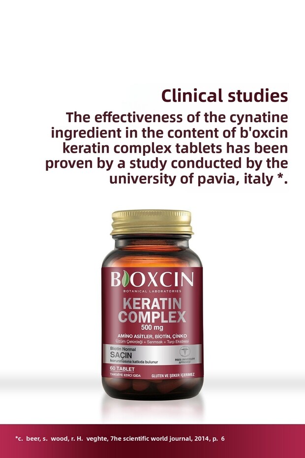 مركب الكيراتين 500 ملجم 60 قرص - 4