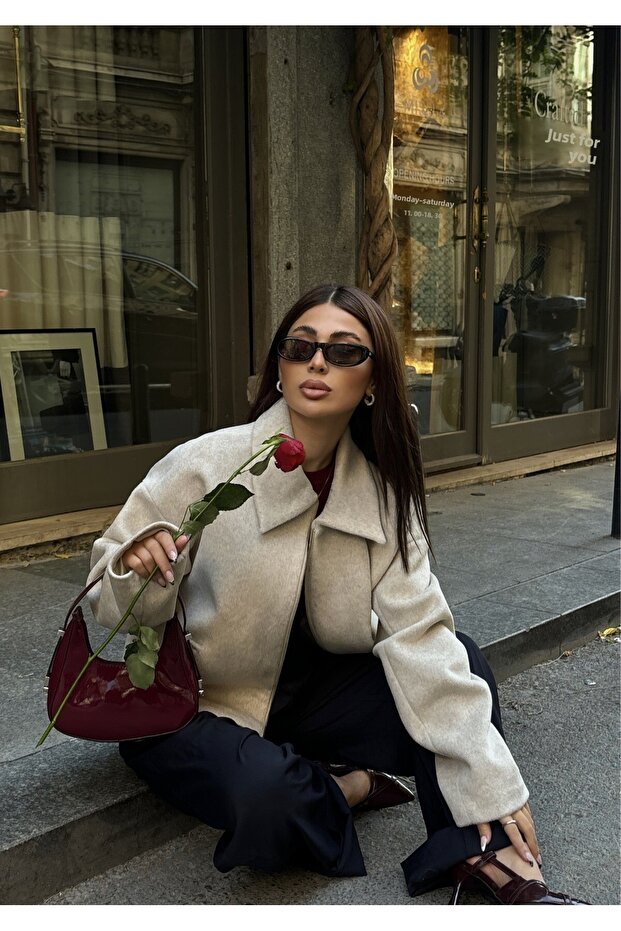 سترة مبطنة بجيوب كاشي - 3