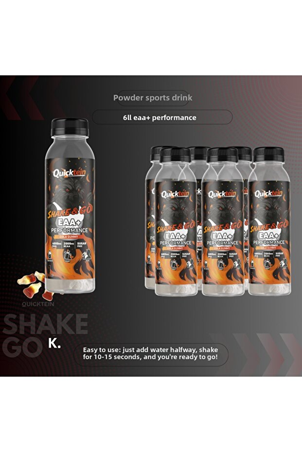 - شيك آند جو إي إيه إيه + بيرفورمانس - كولا جومي - عبوة من 6 قطع - 1