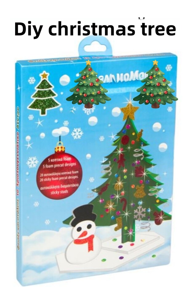 Christmas Craft Kit – “Make & Decorate” Christmas Tree Decoration
