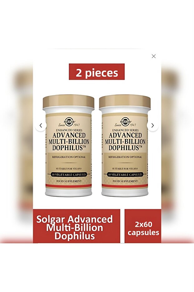 دوفيلوس متعدد المليارات المتقدم 60 كبسولة 2 قطعة - 1