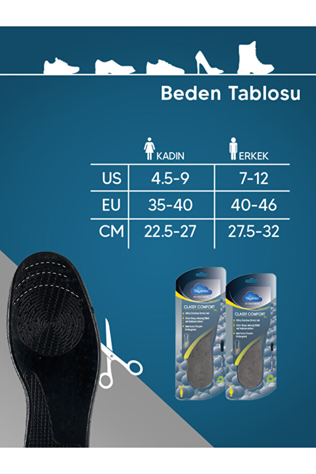 Classy Comfort Jel Tabanlık - Erkek - 4