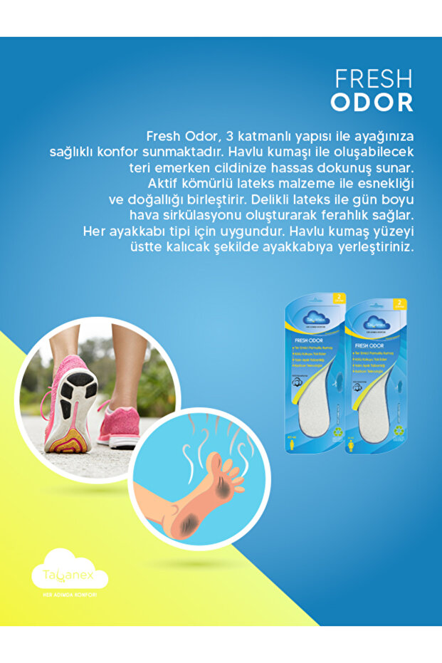 Fresh Odor Tabanlık - Kadın - 2