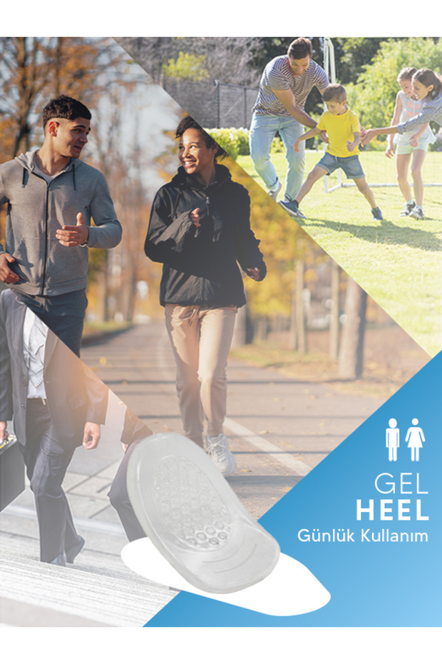 Gel Heel Tabanlık - Erkek - 6