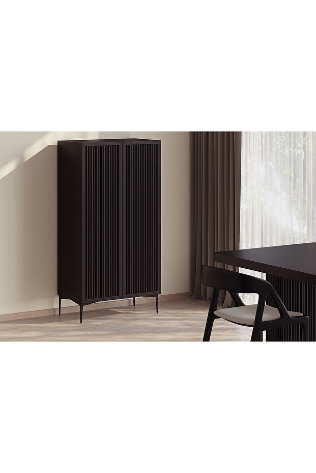 Ola Büfe - Siyah - 150 Cm - 2