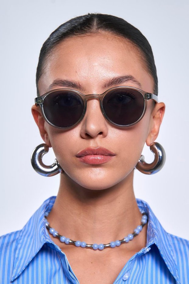 Smith Gray Black Sunglasses