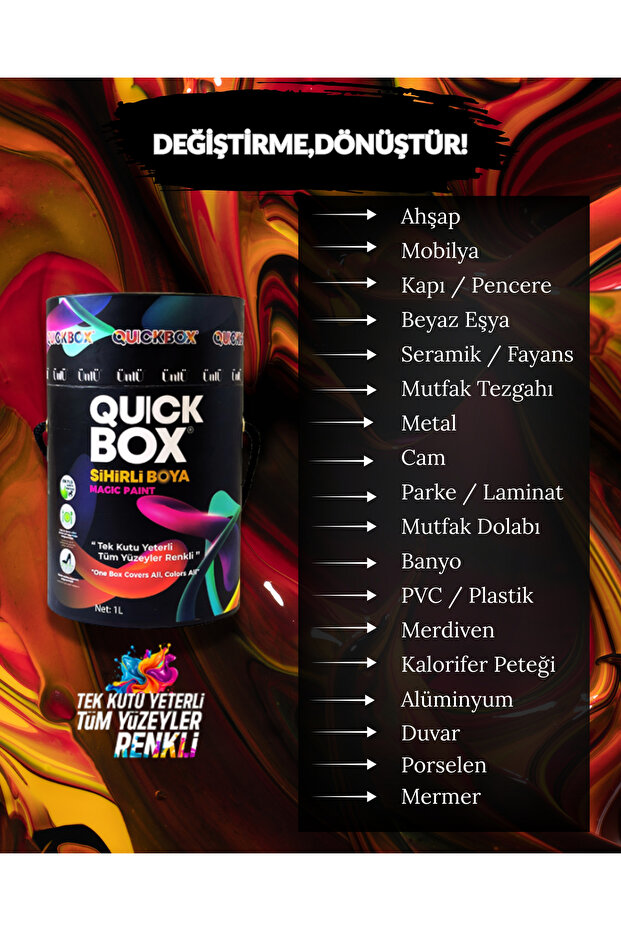 Quickbox Dönüşüm Boyası 1 L - 5