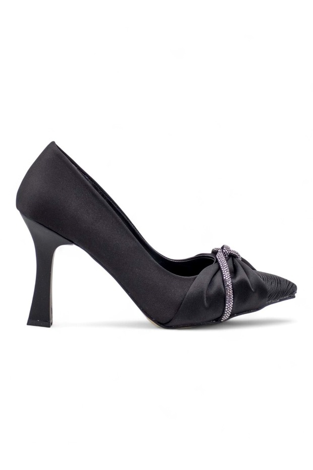 08 Stone Satin Women's Stiletto
