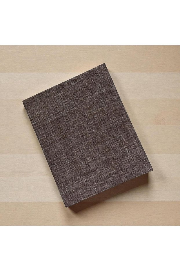 Cotton Magnetic Album Cotton Cover - 20 Sheets (26X36Cm) Original Cotton Skin Fabric Beige Color