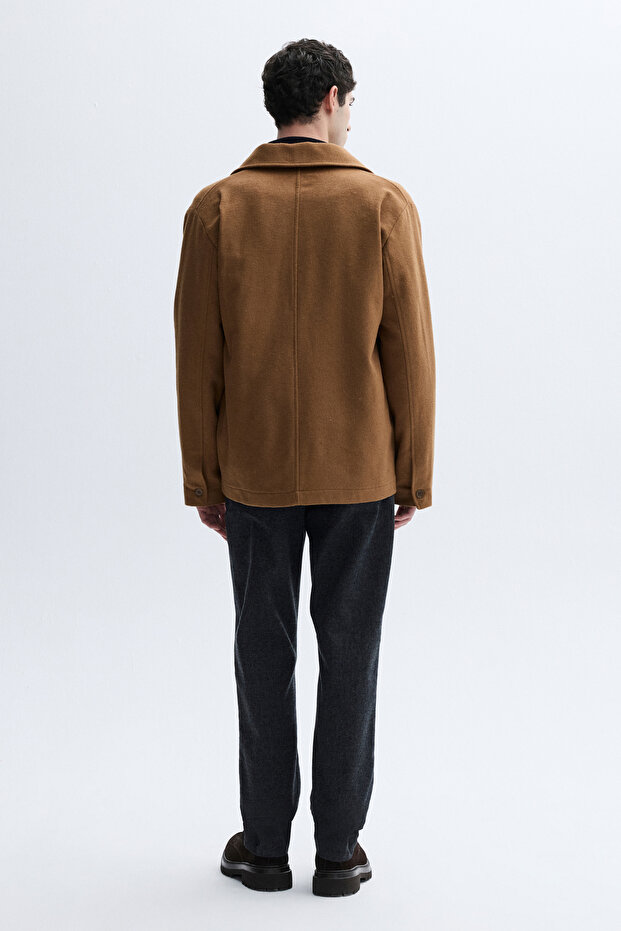 سترة كاجوال من مزيج الصوف - 2