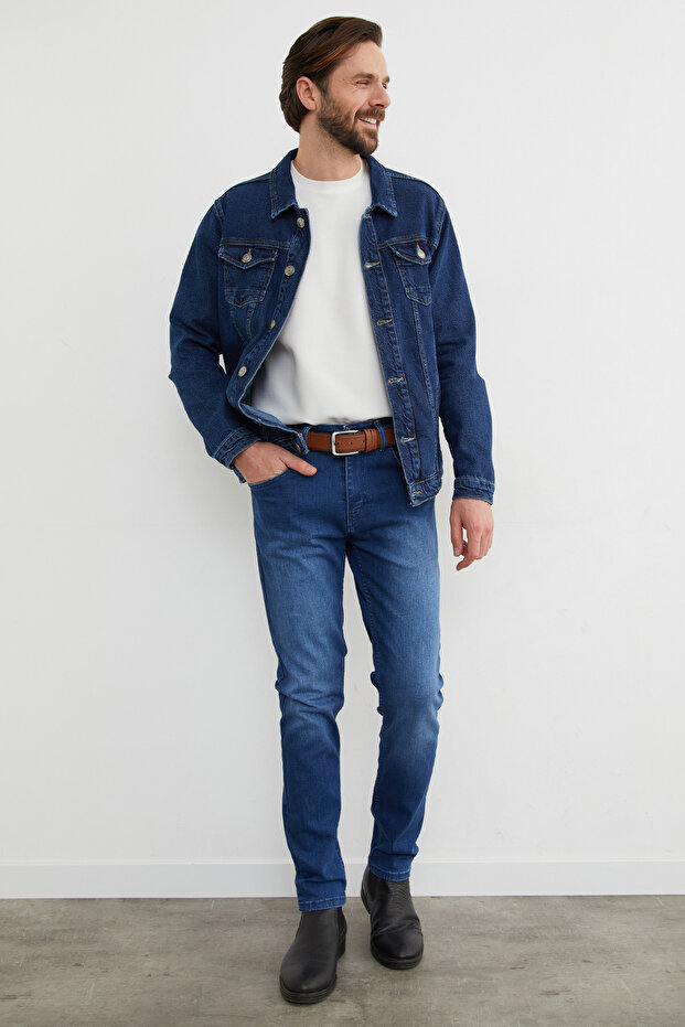 Regular Fit Normal Bel Jean - 2