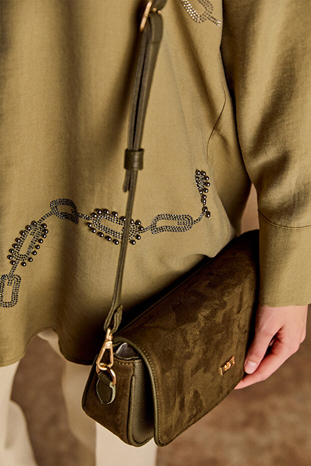 Tek Bölmeli Flap Çanta - 2