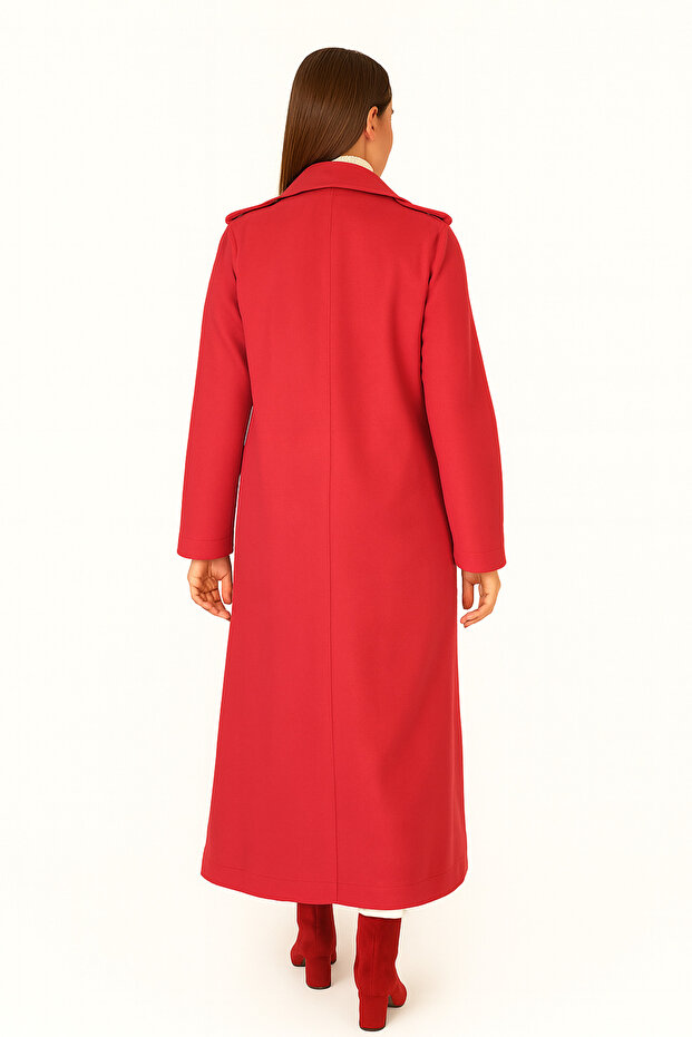 Kruvaze Astarsız Manto - 2