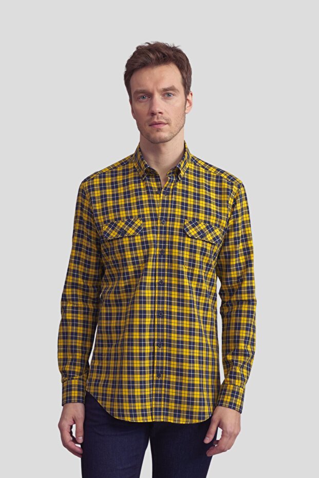 Oduncu Slim Fit Gömlek - 1