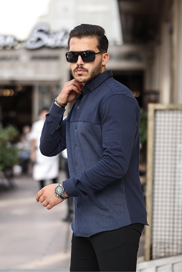 Çift Renk Kışlık Gömlek - 3