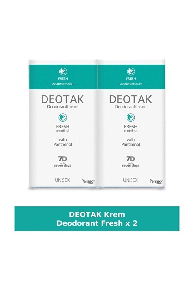 Krem Fresh Deodorant 35ml X 2 Adet - 2