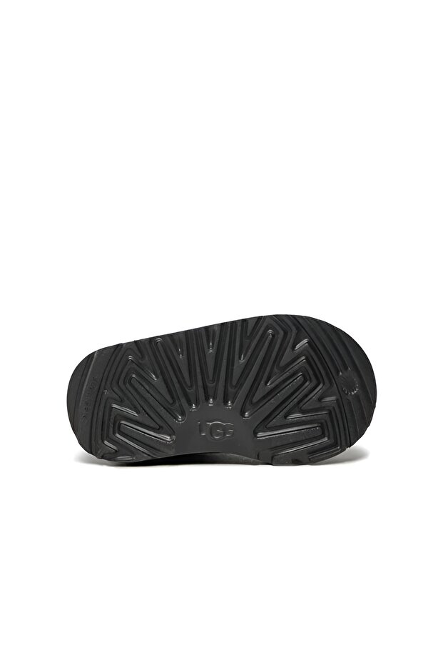 Mini Fermuarlı Logo Çocuk Botu – Siyah - 4