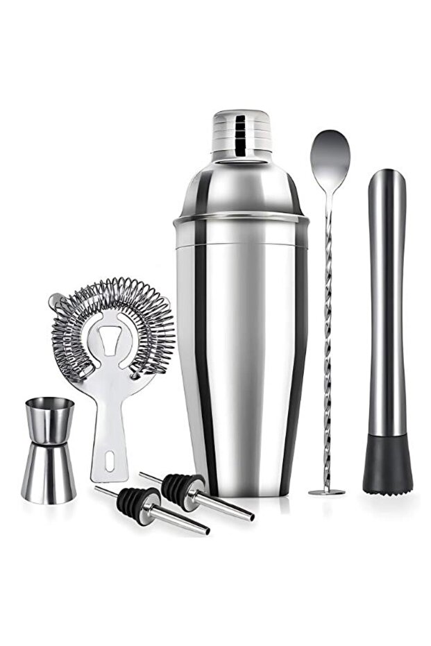 Kokteyl Shaker Seti 7 Parça - 1