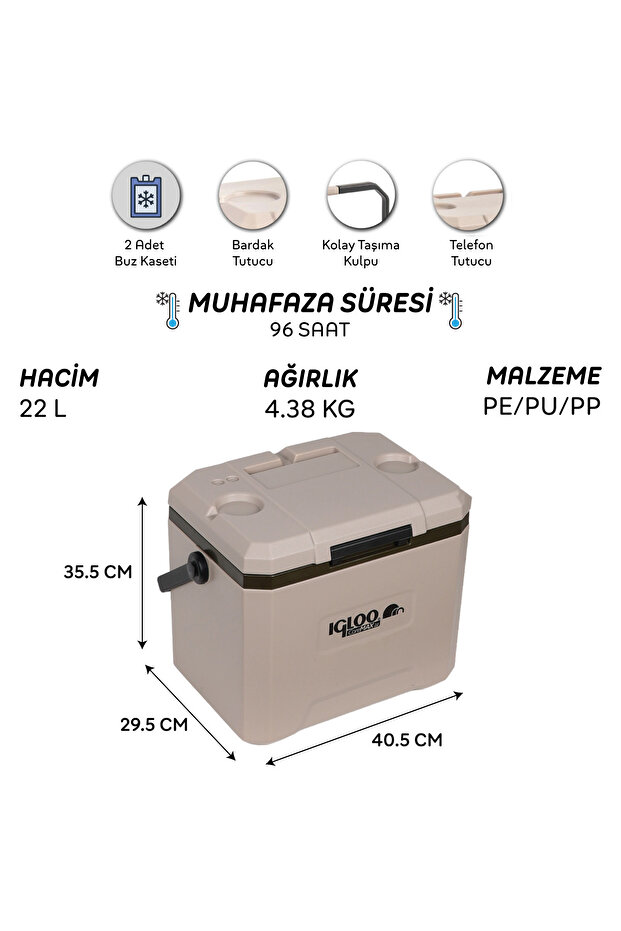 Coremax 22 Buzluk 22 Litre - 7
