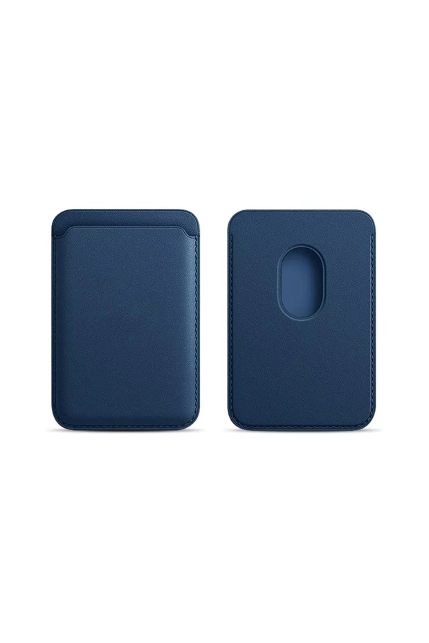 Magnetic Leather Wallet Card Holder with Magsafe Compatible with iPhone 11-12-13-14-15-16-17 Series